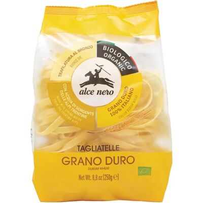 Alce Nero Organiczne tagliatelle z twardej pszenicy - 250g Alce Nero Organiczne tagliatelle z twardej pszenicy - 250g