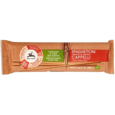Alce Nero Spaghettis Bio Blé Dur - Pâtes - Publicité Alce Nero Spaghettis Bio Blé Dur - Pâtes - Publicité