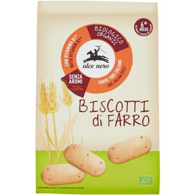 ALCE NERO Bio-Dinkelkekse für Kinder - Biscotti di Farro - Biscuits ALCE NERO Bio-Dinkelkekse für Kinder - Biscotti di Farro - Biscuits