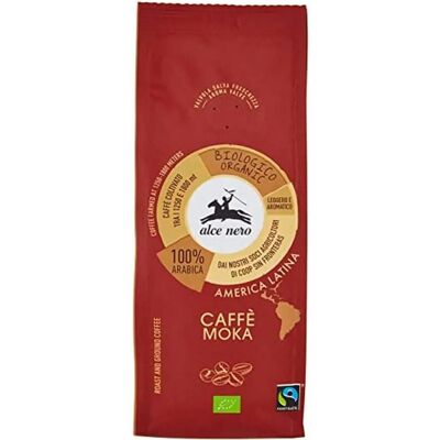 ALCE NERO - 100% Arabica - Ekologiczna - Mielona kawa ALCE NERO - 100% Arabica - Ekologiczna - Mielona kawa
