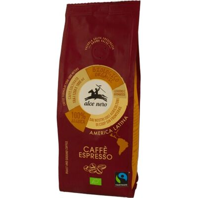 Kawa mielona Alce Nero - 250g Arabica Espresso Fairtrade Organiczna Kawa mielona Alce Nero - 250g Arabica Espresso Fairtrade Organiczna