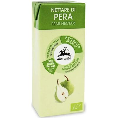 Alce Nero Birnennektar Bio - Birne, 200ml, Natürlicher Geschmack Alce Nero Birnennektar Bio - Birne, 200ml, Natürlicher Geschmack