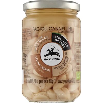 Alce Nero Biologische Cannellini-Bohnen - 300g Dose Alce Nero Biologische Cannellini-Bohnen - 300g Dose