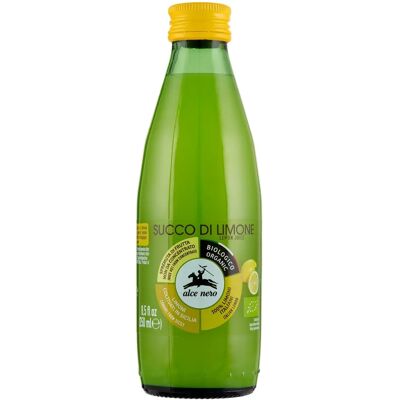 Alce Nero Bio Zitronensaft - Sizilianische Zitronen - 250ml Alce Nero Bio Zitronensaft - Sizilianische Zitronen - 250ml