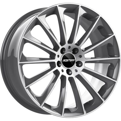 GMP ITALIA Lichtmetalen Velg Stellar Polestar 4 22 inch 5x108 Anthracite Diamond GMP ITALIA Lichtmetalen Velg Stellar Polestar 4 22 inch 5x108 Anthracite Diamond