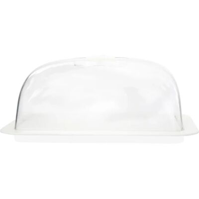 GIOSTYLE - gio'style Portaformaggio Bianco Made in Italy Plastica 100% Riciclabile Linea ForMe GIOSTYLE - gio'style Portaformaggio Bianco Made in Italy Plastica 100% Riciclabile Linea ForMe