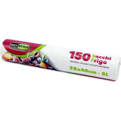 GIOSTYLE - Sacchi Freezer Rotolo 28x40 - 150 Stück - Freezer Bags GIOSTYLE - Sacchi Freezer Rotolo 28x40 - 150 Stück - Freezer Bags