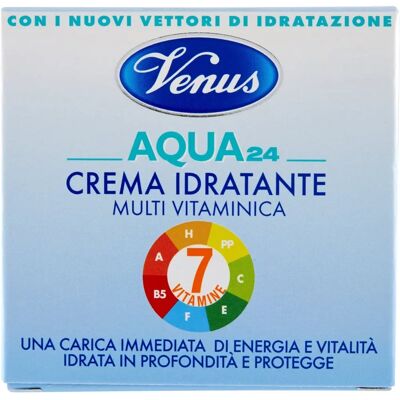 Crema viso Venus Aqua 24 Idratante Multivitaminica Crema viso Venus Aqua 24 Idratante Multivitaminica