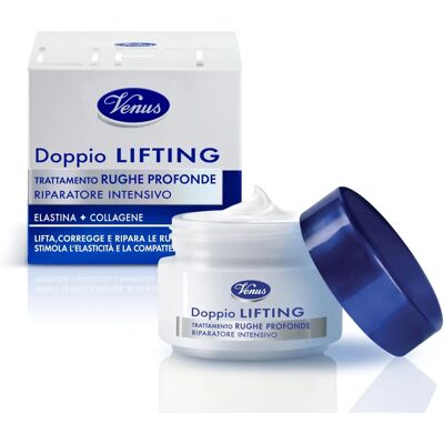 Venus Traitement Profond des Rides Double Lifting Collagène Elastine - Crème visage 50ml Venus Traitement Profond des Rides Double Lifting Collagène Elastine - Crème visage 50ml