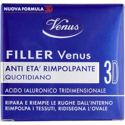 Venus Filler 3D - Anti-Aging Creme mit Hyaluronsäure Venus Filler 3D - Anti-Aging Creme mit Hyaluronsäure