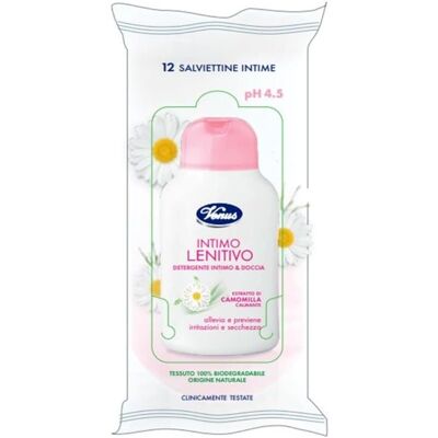 Salviette Intime Lenitive Venus - Salviette intime Salviette Intime Lenitive Venus - Salviette intime