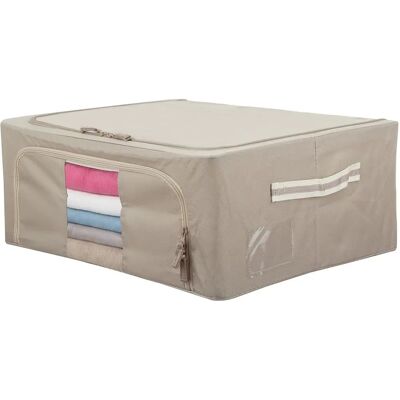 Kasanova Aufbewahrungsbox 50x40x20 cm Doppelreißverschluss - Aufbewahrungsbox Kasanova Aufbewahrungsbox 50x40x20 cm Doppelreißverschluss - Aufbewahrungsbox