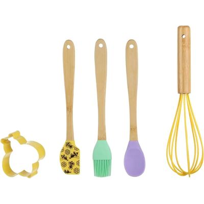 Kasanova Set 4 Accessoires de Pâtisserie Silicone Abeille Kasanova Set 4 Accessoires de Pâtisserie Silicone Abeille