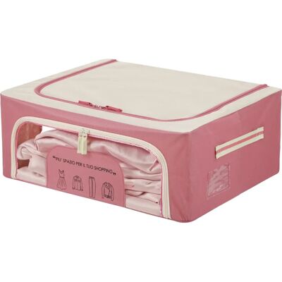 Kasanova - Scatola armadio 50x40x20 - Malva - Caja de almacenamiento Kasanova - Scatola armadio 50x40x20 - Malva - Caja de almacenamiento