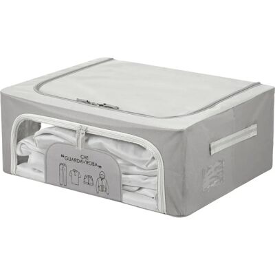Kasanova - Scatola armadio 50x40x20 cm - Grigio Kasanova - Scatola armadio 50x40x20 cm - Grigio