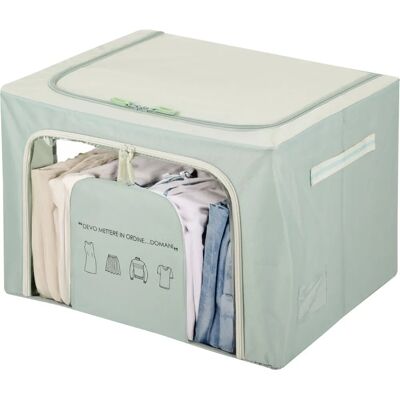 Boîte de rangement pour armoire Kasanova - Double fermeture éclair - Vert Boîte de rangement pour armoire Kasanova - Double fermeture éclair - Vert