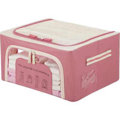 Kasanova - 40x20x30 cm - Malva - Doppia cerniera - Wardrobe Box Kasanova - 40x20x30 cm - Malva - Doppia cerniera - Wardrobe Box