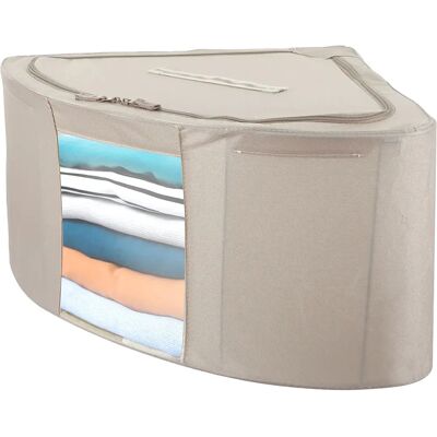 KASANOVA - Scatola armadio angolare 63x28x48 cm - Tortora KASANOVA - Scatola armadio angolare 63x28x48 cm - Tortora
