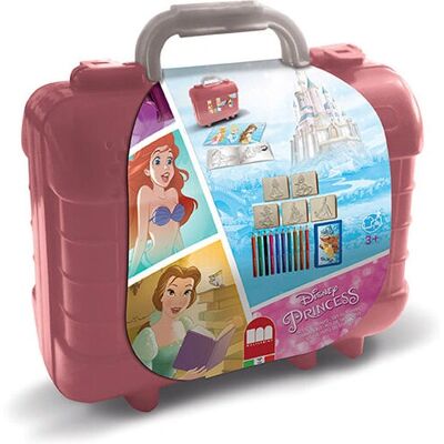 Multiprint Disney Prinzessinnen Stempelset mit 7 Stempeln & 12 Markern - Stempelset Multiprint Disney Prinzessinnen Stempelset mit 7 Stempeln & 12 Markern - Stempelset