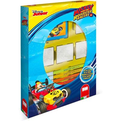 Multiprint Mickey et les Roadster Racers - Ensemble de tampons pour enfants Multiprint Mickey et les Roadster Racers - Ensemble de tampons pour enfants