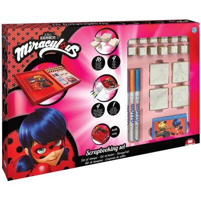 Multiprint Miraculous - Kinderkunstset mit Stempeln & Markern Multiprint Miraculous - Kinderkunstset mit Stempeln & Markern
