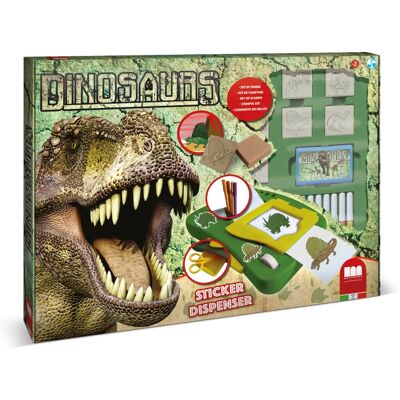 Zestaw stempli dla dzieci Dinosaury MULTIPRINT Zestaw stempli dla dzieci Dinosaury MULTIPRINT