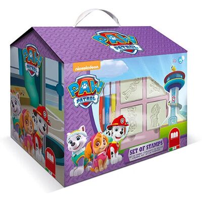 Multiprint Paw Patrol Mädchen Set - Mittlere Stempel - Offiziell Produkt Multiprint Paw Patrol Mädchen Set - Mittlere Stempel - Offiziell Produkt