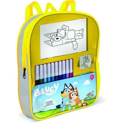 Bluey Multiprint Kinderrucksack mit Stempeln & Markern Bluey Multiprint Kinderrucksack mit Stempeln & Markern