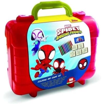 Multiprint di Jacob Spidey - Travel Set with 5 Stamps - Toy for Kids Multiprint di Jacob Spidey - Travel Set with 5 Stamps - Toy for Kids