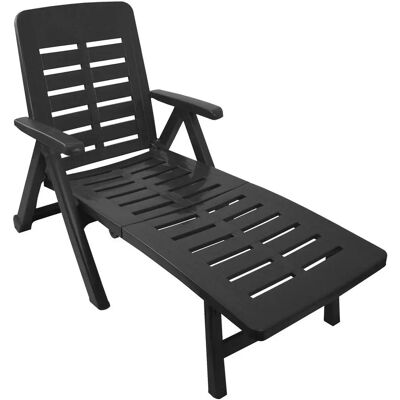 Chaise de plage Smeraldo de Ipae-Progarden - Structure en résine résistante aux intempéries, Pliable avec roues, Dossier inclinable - Publicité Chaise de plage Smeraldo de Ipae-Progarden - Structure en résine résistante aux intempéries, Pliable avec roues, Dossier inclinable - Publicité