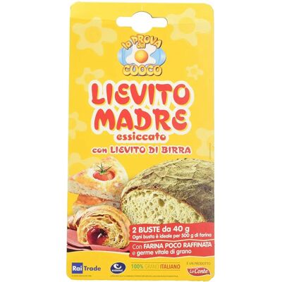 Lo Conte - Levure de levain - 2 sachets - Publicité Lo Conte - Levure de levain - 2 sachets - Publicité
