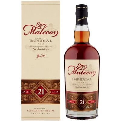 Malecon Reserva Imperial 21 Jahre Rum - Premium Panama Spirit Malecon Reserva Imperial 21 Jahre Rum - Premium Panama Spirit