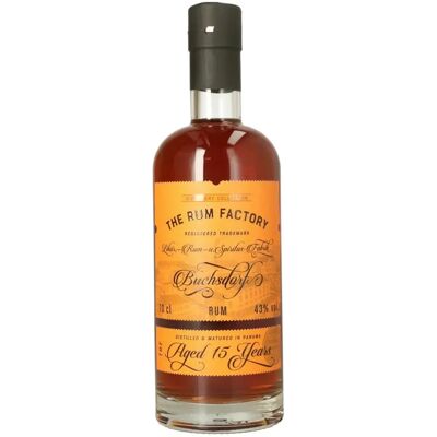 The Rum Factory 15 Years Old Rum - Rum The Rum Factory 15 Years Old Rum - Rum