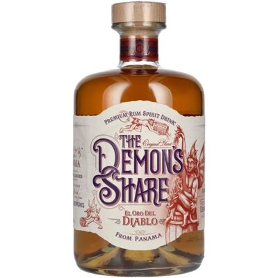 Demon's Share El Oro Del Diablo Rhum Premium - Spiritueux - Publicité Demon's Share El Oro Del Diablo Rhum Premium - Spiritueux - Publicité