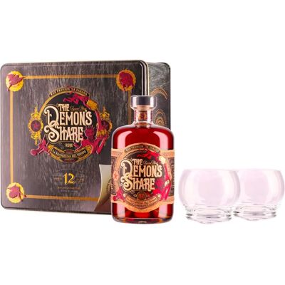 Demon's Share Bernstein Rum - 12 Jahre Premium-Blend in Blechdose Demon's Share Bernstein Rum - 12 Jahre Premium-Blend in Blechdose