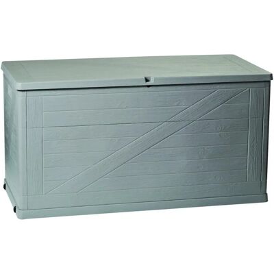 Úložný box Toomax Wood - 420L Odolná resinová skříňka do zahrady Úložný box Toomax Wood - 420L Odolná resinová skříňka do zahrady