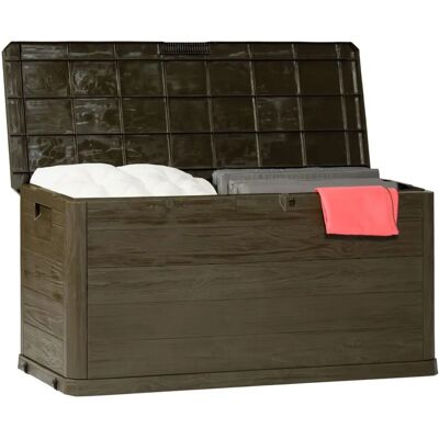 Toomax Úložný box - 280L - Hnědý - Venkovní Toomax Úložný box - 280L - Hnědý - Venkovní