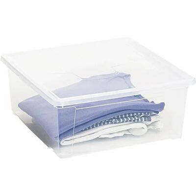 Dea Home - Contenitore Multiuso Easy Box 18L - Contenitore di stoccaggio Dea Home - Contenitore Multiuso Easy Box 18L - Contenitore di stoccaggio
