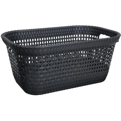 Five Simply Smart 45L Cesta de Ropa Gris - Cesto de la Ropa Five Simply Smart 45L Cesta de Ropa Gris - Cesto de la Ropa