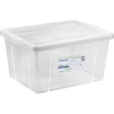 Tontarelli Boîte de Rangement 29L - Boîte de rangement - Publicité Tontarelli Boîte de Rangement 29L - Boîte de rangement - Publicité