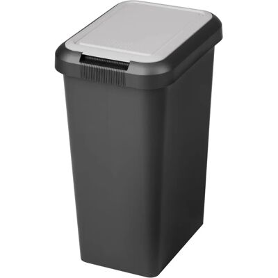 TONTARELLI Černá a Bílá Touch & Lift Koš - Třídění Odpadků 25L TONTARELLI Černá a Bílá Touch & Lift Koš - Třídění Odpadků 25L
