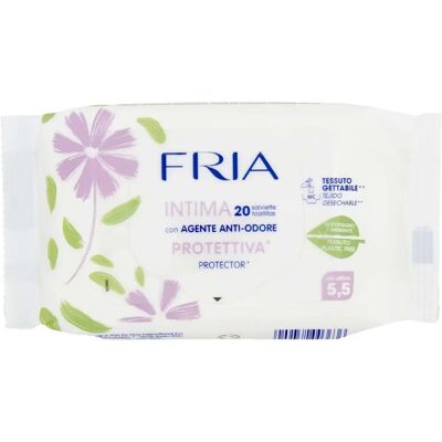 Fria Salviettine Intime Bio - Riequilibranti, Avena Organica - Igiene Intima Fria Salviettine Intime Bio - Riequilibranti, Avena Organica - Igiene Intima