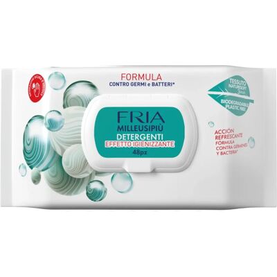 Fria Milleusipiù 48 Salviette Igienizzanti - Idratanti & Rinfrescanti Fria Milleusipiù 48 Salviette Igienizzanti - Idratanti & Rinfrescanti