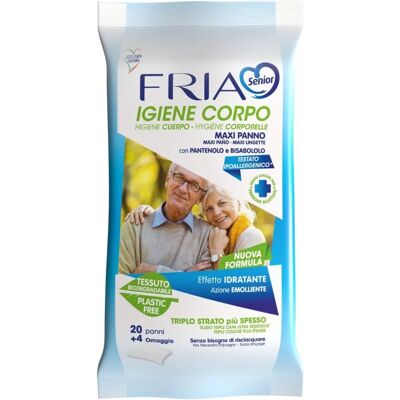 Salviette Corpo Senior Fria - 24 Pezzi Salviette Corpo Senior Fria - 24 Pezzi
