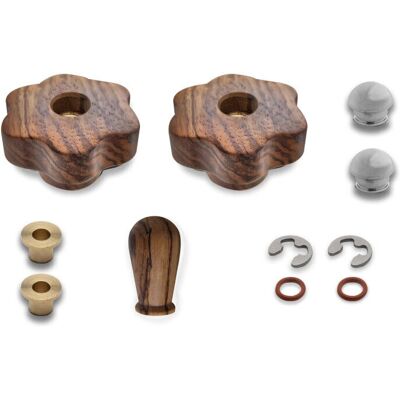 Lelit - MaraX PLA2211 - Zebrawood - Accessory set Lelit - MaraX PLA2211 - Zebrawood - Accessory set