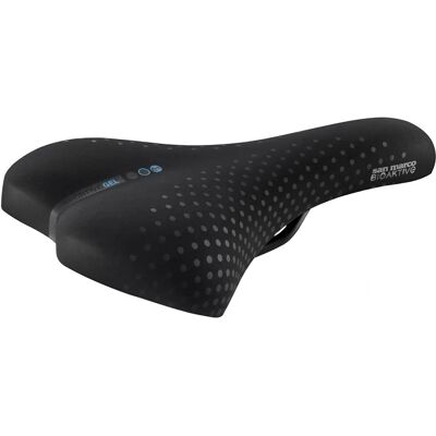 Selle San Marco Selle Sportive Bioactive Gel - Noir - Grand - Publicité Selle San Marco Selle Sportive Bioactive Gel - Noir - Grand - Publicité
