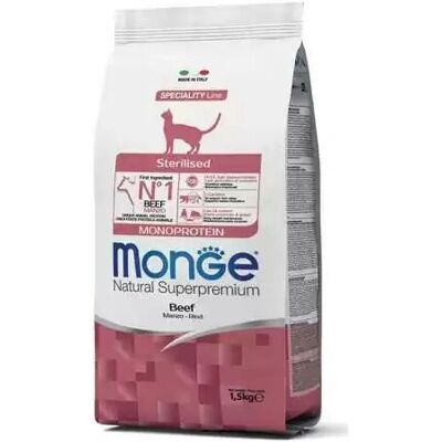 Monge Natural Superpremium Kot Sterylizowany - Wołowina Monge Natural Superpremium Kot Sterylizowany - Wołowina
