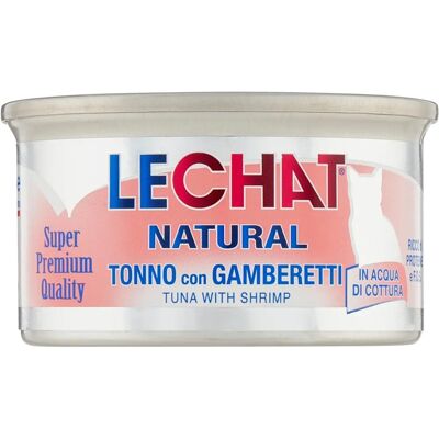 LeChat Natural Tonno Gamberetti Cibo per Gatti LeChat Natural Tonno Gamberetti Cibo per Gatti