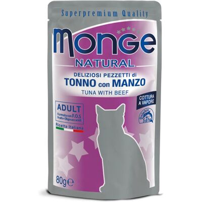 Monge Natural 80g - Cibo per gatti Monge Natural 80g - Cibo per gatti