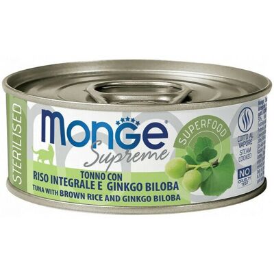 Monge Supreme Tonno, Riso e Ginkgo - Cibo per Gatti Monge Supreme Tonno, Riso e Ginkgo - Cibo per Gatti